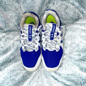 Under armour Lead Off baseball cleats size 1 youth